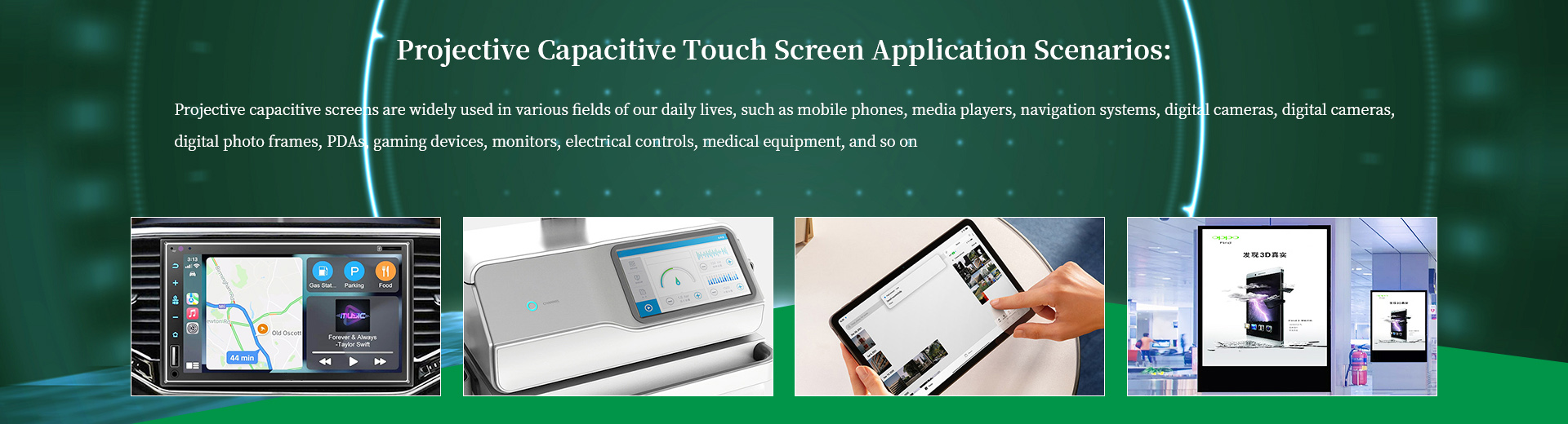 Projected Capacitive Touch Screen Poster