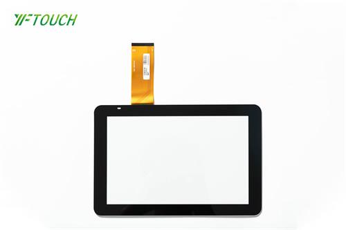 How does Capacitive Touch Screen achieve light transmission?